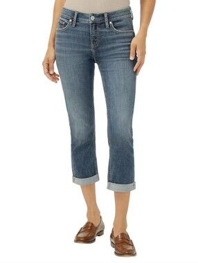 Silver Elyse Capris